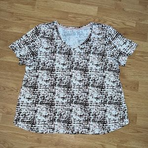 Jockey women’s V-neck short sleeve top